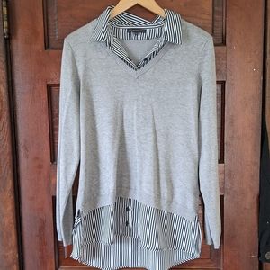 Adrianna Papell Collared Top